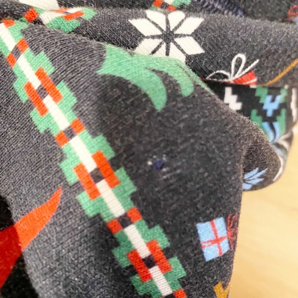 Hanna Andersson | Long John Pajama Top, Fair Isle Gnome,‎ Sz. 14